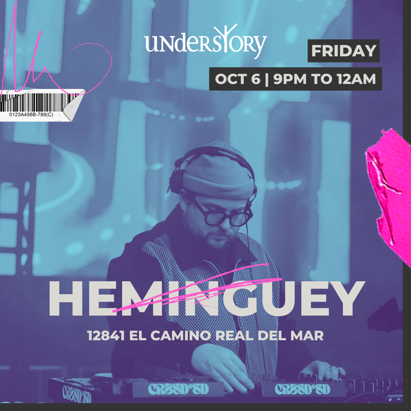 Late Night Beats & Sips with Heminguey πΆπΈ 7 HOCT